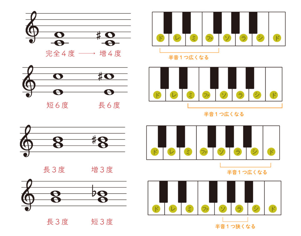 音程 どんぐりさんのかんけつ音楽のーと